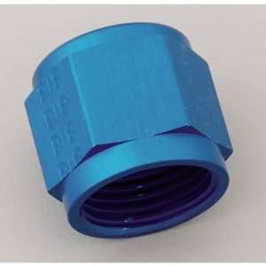    Earls 981808 Blue Anodized Aluminum  8AN Tube Nut: Automotive
