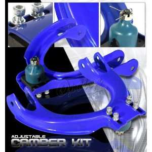   Civic / CRX Blue Adjustable Front Control Arms Camber Kit: Automotive
