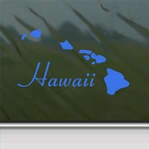  Hawaii Island Aloha Blue Decal Car Truck Window Blue 