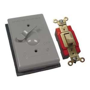  5128 0 Single Gang Weatherproof Switch Cover Sp: Home Improvement