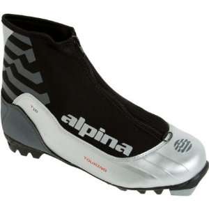  Alpina T 10 Touring Boot Silver/Black/Red, 42.0 Sports 