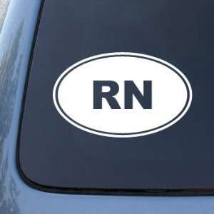  RN   Nurse   Vinyl Car Decal Sticker #1550  Vinyl Color 