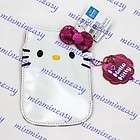 Sanrio Hello Kitty Head Sequin iphone 4 ipod touch Bag Case Pouch 