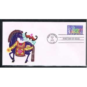   Horse First Day Cover Cachet by Handmade Paper Cut: Office Products