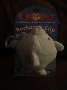   Backpack Clip On Mini Pillow Pet Squeaky Dolphin 022286912426  