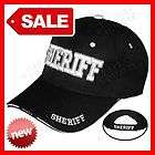 POLICE CAP Sheriff 3D EMBROIDERED LOGO ADJUSTABLE HAT NEW WHOLESALE 