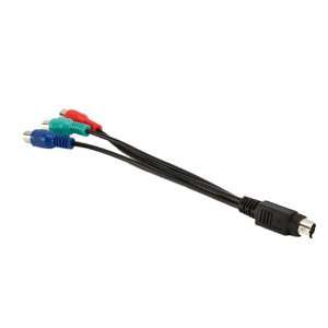    7 Pin S Video to 3 RCA RGB Component TV HDTV Cable: Electronics