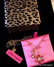 Betsey Johnson Flower Necklace, New in box