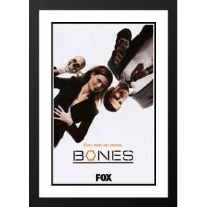 Bones (TV) 20x26 Framed and Double Matted TV Poster   Style D   2005 