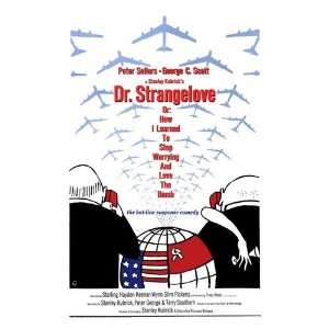  Dr. Strangelove Movie Poster, 11 x 17 (1964)