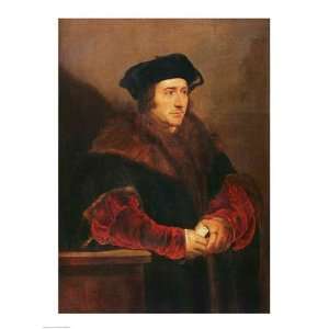 Portrait of Sir Thomas More   Poster by Peter Paul Rubens (18x24 