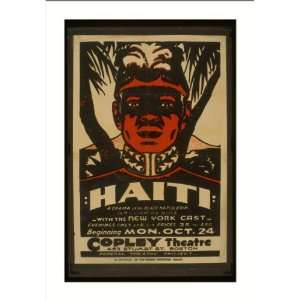  WPA Poster (M) Haiti A drama of the black Napoleon by 