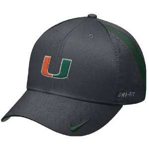  Miami Hurricanes Nike Sewn Dri FIT Training Camp Hat 