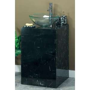  Marble Fascia Pedestal Sink