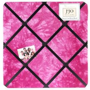    Peace Pink Fabric Memo Board by JoJo Designs 