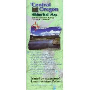   Central Oregon Hiking Trail Map (9781933783086): Adventure Maps: Books