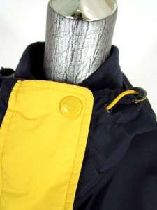 womens navy yellow COLUMBIA 2 in 1 interchange ski jacket coat fleece 