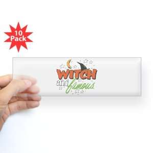   (10 Pack) Halloween Witch and Famous with Witch Hat 