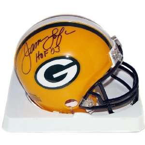   Lofton Autographed Green Bay Packers Mini Helmet: Sports Collectibles