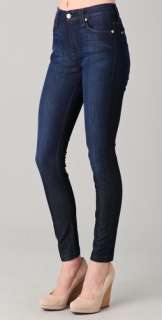 For All Mankind High Waisted Skinny Jeans  