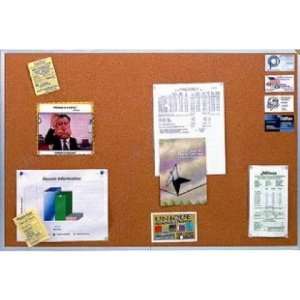  Premium Alum. Frame Cork Board (8x4): Office Products