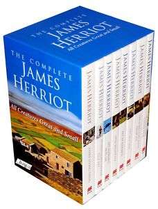 The Complete James Herriot Box Set 8 Book Collection  