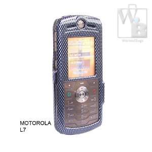   Motorola SLVR L7 L6 L2 Cell Phone Accessory Case Carbon Cell Phones
