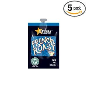 FLAVIA ALTERRA Coffee, French Roast, 20 Count Fresh Packs (Pack of 5)