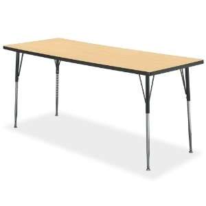 com HON Company Rectangular Tables  72x30x20 29  Natural Maple 