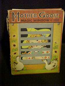 1943 Mother Goose Magic Window Book, Hank Hart  