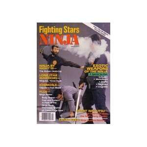   Fighting Stars Ninja Magazine April 1987 (Preowned)