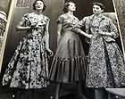   PARIS FASHION & SEWING PATTERN MAGAZINE FEMMES DAJOURD HUI 1954 65pg