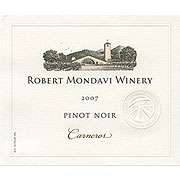 Robert Mondavi Carneros Pinot Noir 2007 