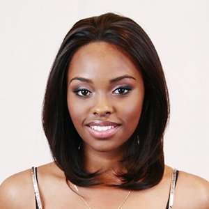  Lord & Cliff Lace Front Wig FALL Color#1 Jet Black Beauty