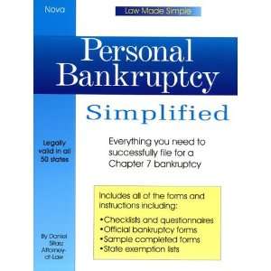  Personal Bankruptcy Simplified (Law Made Simple 