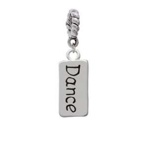  Dance Silver European Charm Dangle Bead [Jewelry 