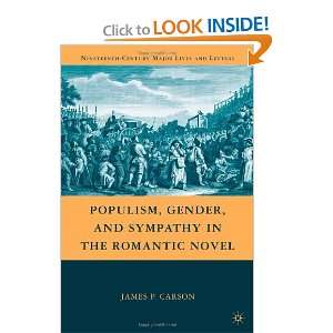  Populism, Gender, and Sympathy in the Romantic Novel 