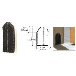  CRL Black Door Jamb Dust Pad Pack of 10 by CR Laurence 