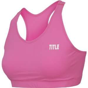  TITLE Womens Performance Fitness Sports Bra Sports 