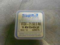   VCGX 21.50.5 RH #16502 Mac 18 Diamond Cutting Carbide Turning Insert