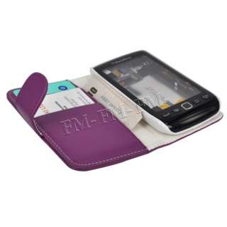   Wallet Case Cover Pouch For Blackberry 9860 Torch Monaco  