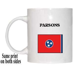    US State Flag   PARSONS, Tennessee (TN) Mug 