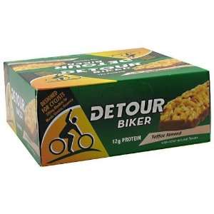  Detour Biker Bar Toffee Almond 12 bars Health & Personal 