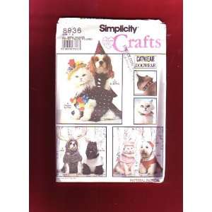  Crafts Pattern #8936 Cat and Dog Costume Patterns 