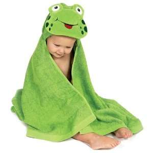  Frog   Hooded Bath Towels For Kids Baby