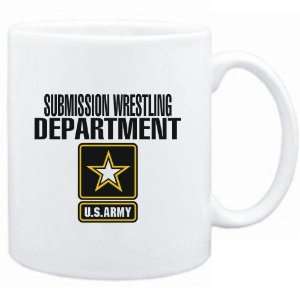  Mug White  Submission Wrestling DEPARTMENT / U.S. ARMY 