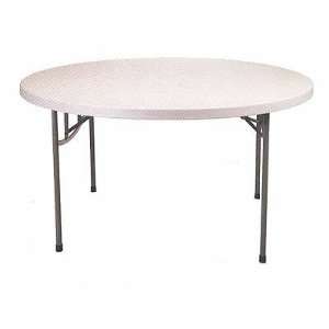  60 Round Resin Folding Table: Home & Kitchen