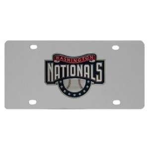  MLB Logo License Plate   Washington Nationals Everything 