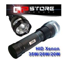   Xenon 35W HID Torch Flashlight Spotlight SOS 3200LM 2200 mAh, Hot Sale