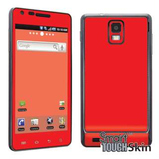 HOT RED DECAL SKIN CASE FOR AT&T SAMSUNG INFUSE 4G  